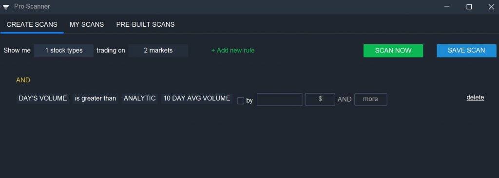 Better Scans - Comparative Metrics